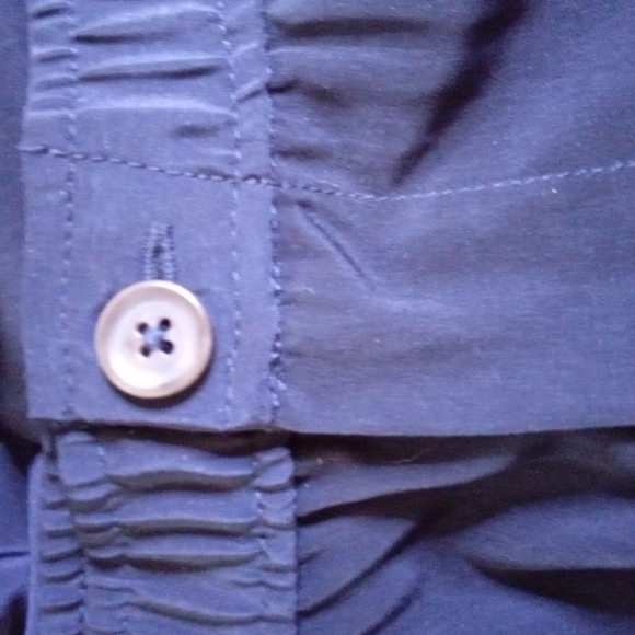 J. Crew NWT Navy capri pants with wide Leg, high Rise, in 4 Tall - Picture 6 of 9